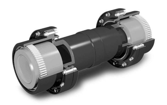 Ameridrives Amerigear Class I high-performance gear coupling
