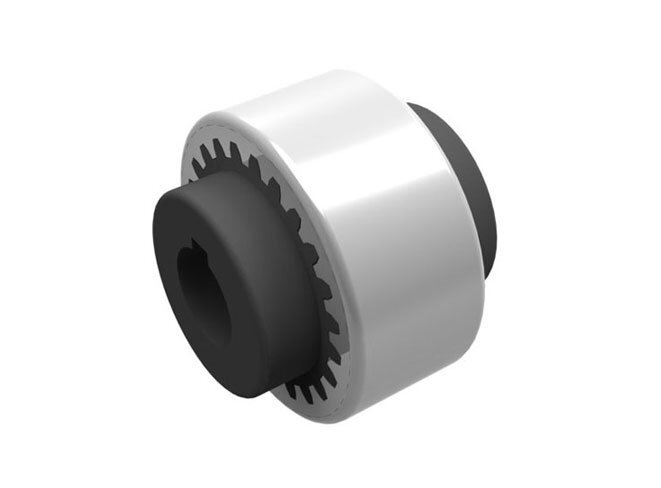 Radicon Nylicon gear coupling with nylon sleeve