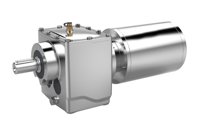 JIE JRESR stainless steel helical gearmotor