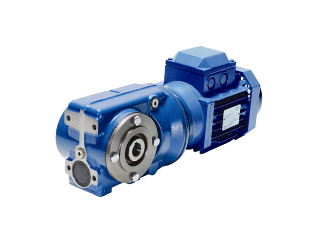 Radicon Series C helical-worm geared motor